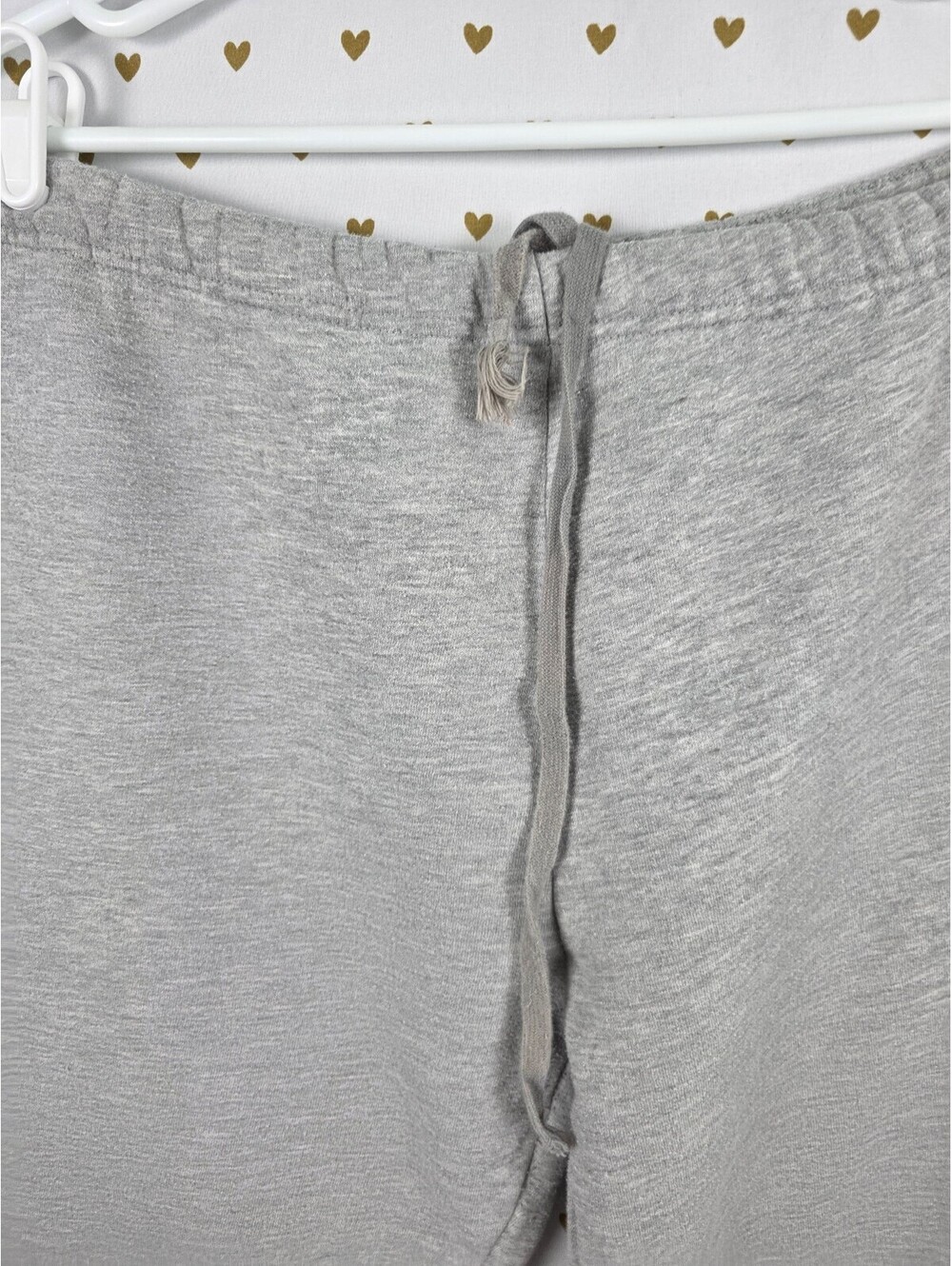 Victorias Secret PINK PHI BETA PINK Sweats Capri Sweatpants Grey Large Vintage - Picture 4 of 7
